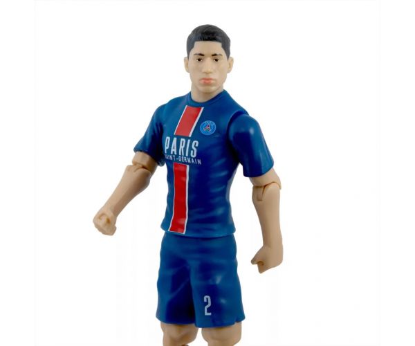 Akcijska figura nogometaša, 20 cm - PSG, Hakimi s brojem 2 na dresu