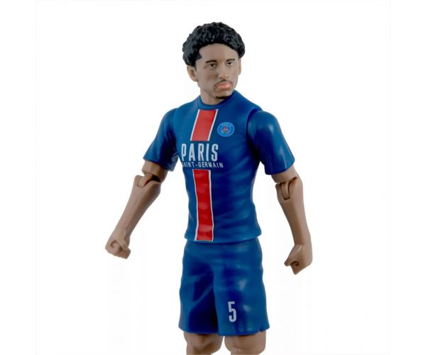 Akcijska figura nogometaša, 20 cm - PSG, Marquinhos s brojem 5 na dresu