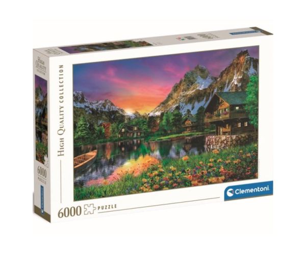 Alpsko jezero HQC puzzle od 6000kom - Clementoni
