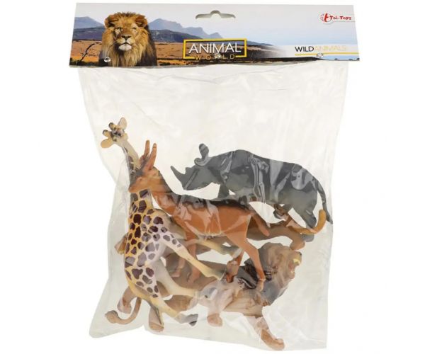 Animal World Vadállat 6db-os figura szett