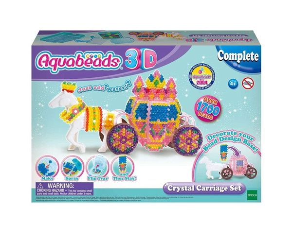 Aqua Beads 3D svjetlucava konjska zaprega kreativni set