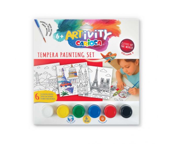 ARTivity Tempera festőkészlet 6x10ml temperával - Európa - Carioca