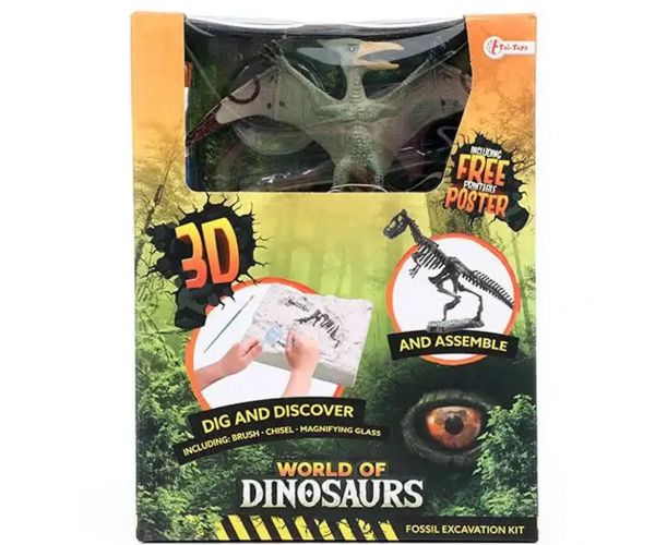 Dinoszauruszos régészeti készlet többféle változatban 1db