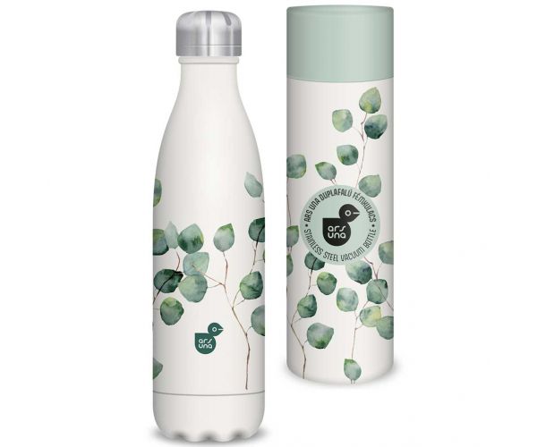 Ars Una: Botanic Leaf dvostruka metalna boca u ukrasnoj kutiji 500ml