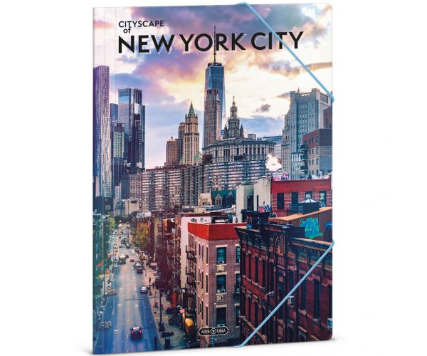 Ars Una: Cityscape - New York gumis dosszié A/4-es méret