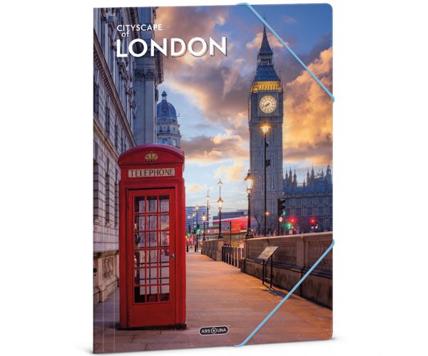 Ars Una: Cityscape of London gumena mapa A/4