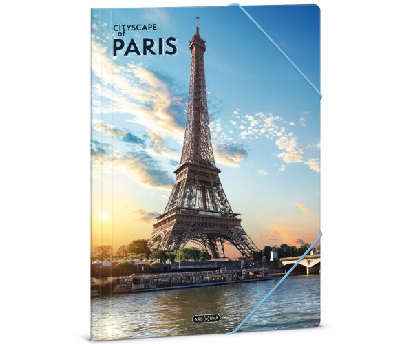 Ars Una: Cityscape of Pariz gumena mapa A/4