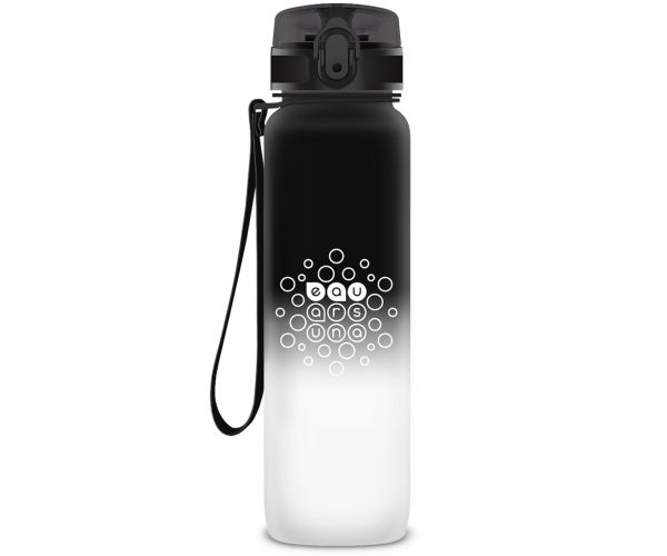 Ars Una: Crno-bijela BPA-free motivacijska boca 1000ml