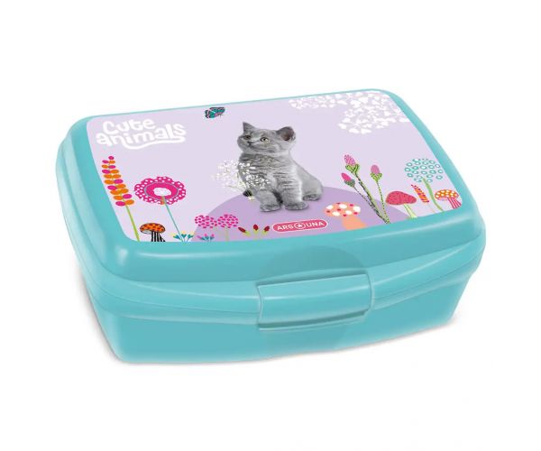 Ars Una: Cute Animals - Kitten cicás uszonnás doboz 16,5x6x13,5cm