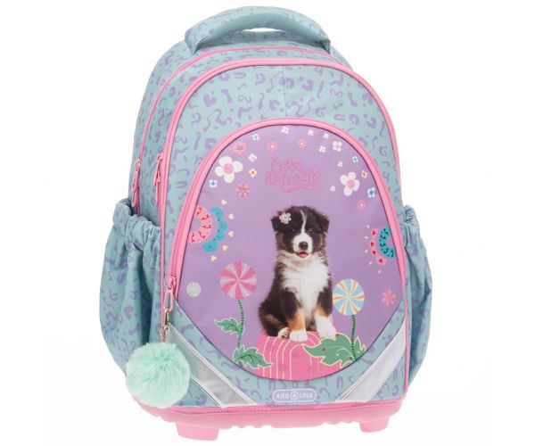 Ars Una: Cute animals-Aussie anatómiai 33×43×22cm-es iskolatáska hátizsák