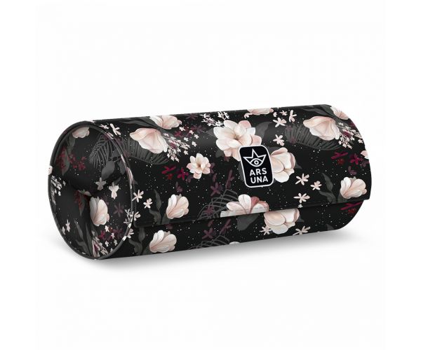 Ars Una: Flowery Black cvjetna rola pernica 20x9x9cm