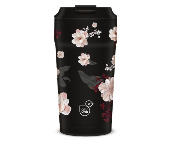 Ars Una Flowery Black thermo bögre 470ml
