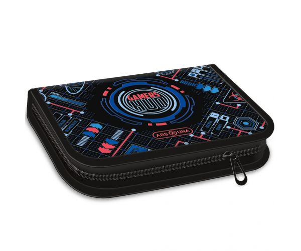 Ars Una: Gamers HUD kihajtható töltött tolltartó 13x19x4cm