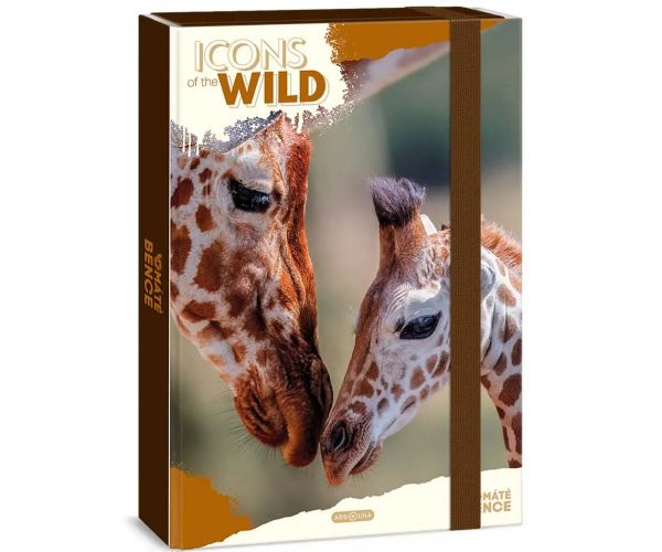 Ars Una: Icons of the Wild Žirafe A/4 kutija za bilježnice