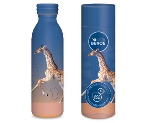 Ars Una Icons of the wild - Gireffes duplafalú fémkulacs 600ml