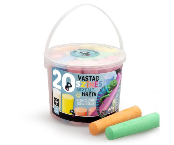 Ars Una: Jumbo aszfaltkréta 20db-os