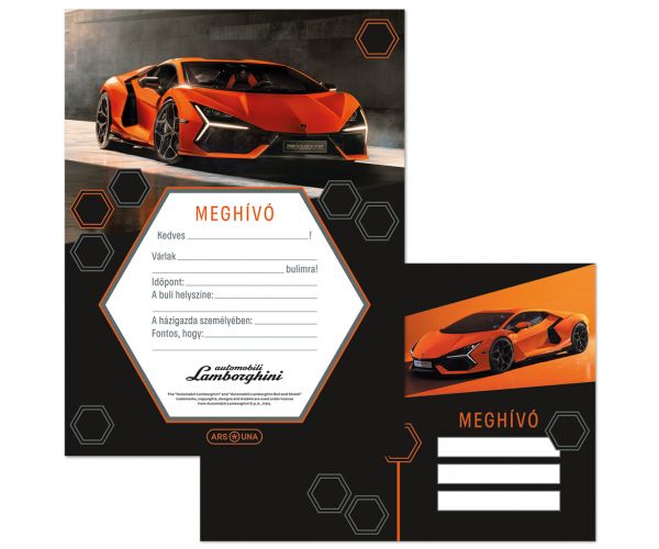 Ars Una: Lamborghini pozivnica s omotnicom