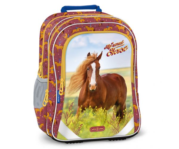 Ars Una: Moj slatki konj ergo-fit zaobljeni školska torba, ruksak 34x40x21cm