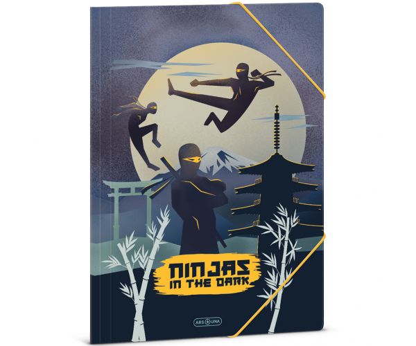 Ars Una: Ninje u mraku gumasta mapa A/4