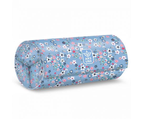 Ars Una: Pearl Blossom Blue cvjetna rola pernica 20x9x9cm