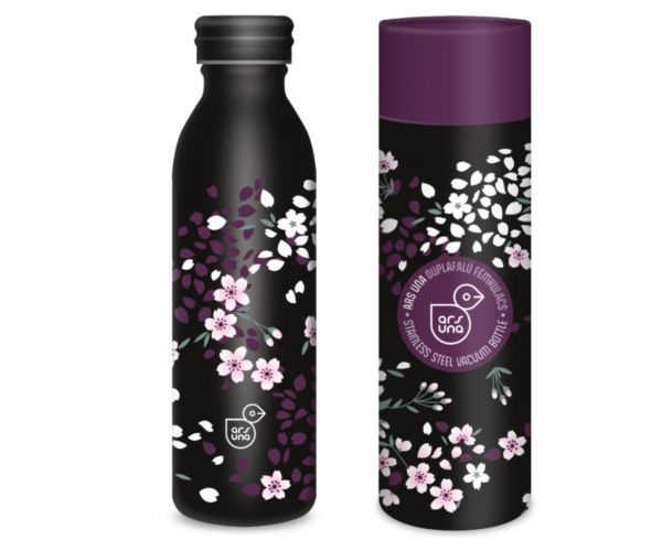 Ars Una Sakura duplafalú fémkulacs 600ml