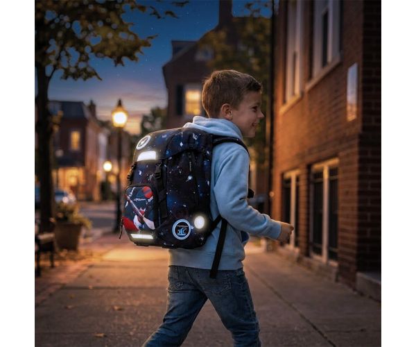 Ars Una: Space Explorer Easy-Pack školska torba, ruksak 27x38x18 cm