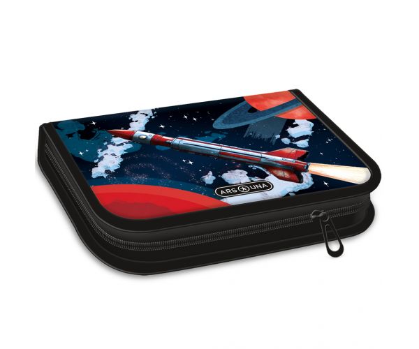 Ars Una: Space explorer kihajtható töltött tolltartó 12,8x19,3x3,6 cm
