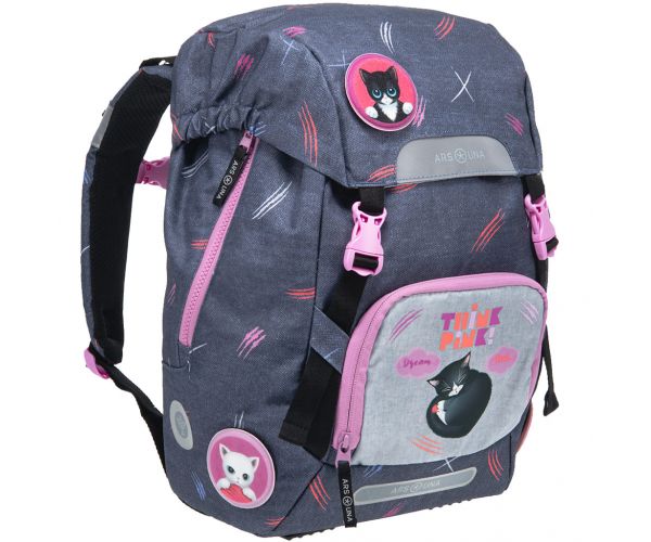 Ars Una: Think Pink easy-pack školska torba, ruksak 27x38x18 cm