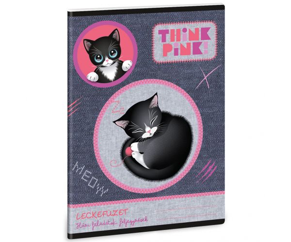 Ars Una: Think Pink leckefüzet 38 lapos A/5