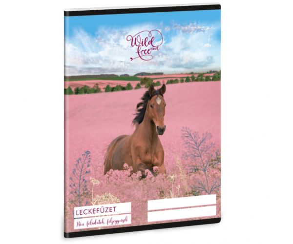 Ars Una: Wild and Free bilježnica za lekcije, 38 listova, A/5