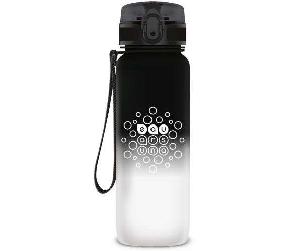 Ars Una: BPA-mentes színátmenetes kulacs matt - 800 ml - Black&White