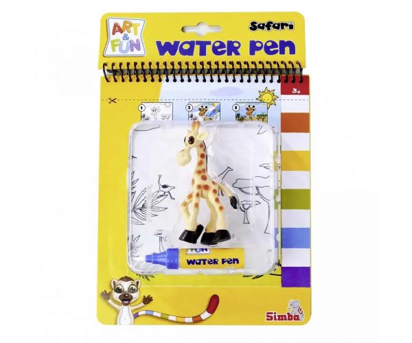Art&Fun: Safari rajzolás vízzel kreatív játék - Simba Toys
