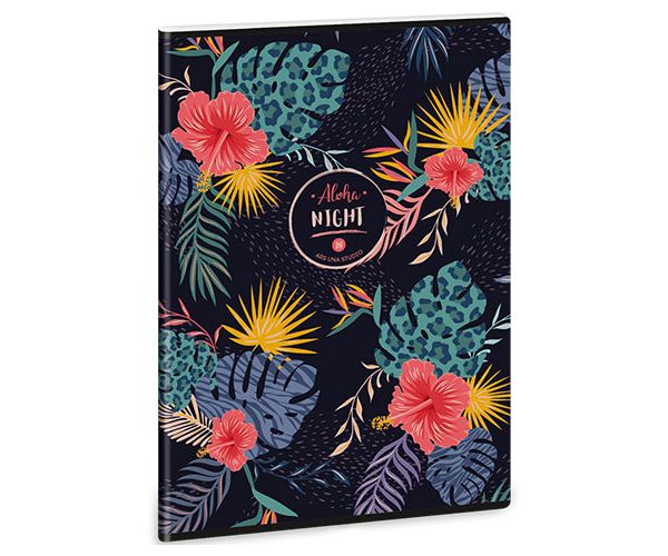 Ars Una: Aloha Night A/4 bilježnica sa točkicama