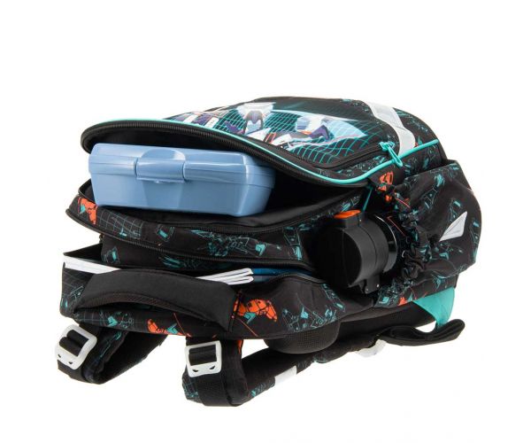 Ars Una: A.R.M.S. anatomski školski ruksak s motivom robota 33×43×22 cm