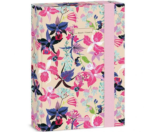 Ars Una: Beach Flowers A/5 füzetbox