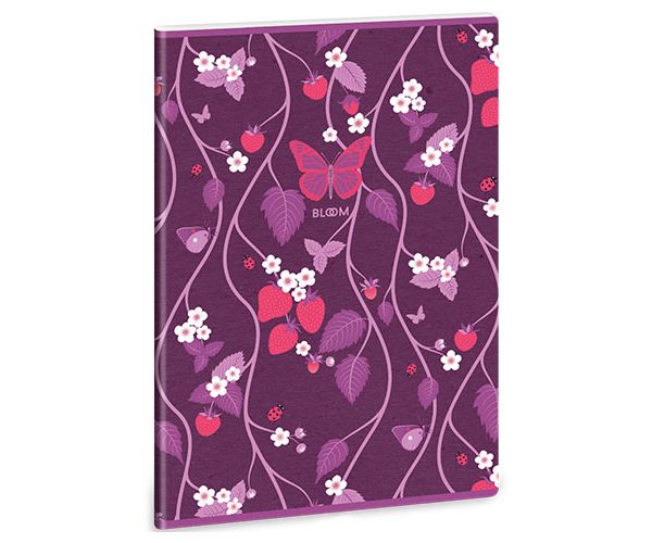 Ars Una: Bloom Papillon A/4 bilježnica sa točkicama