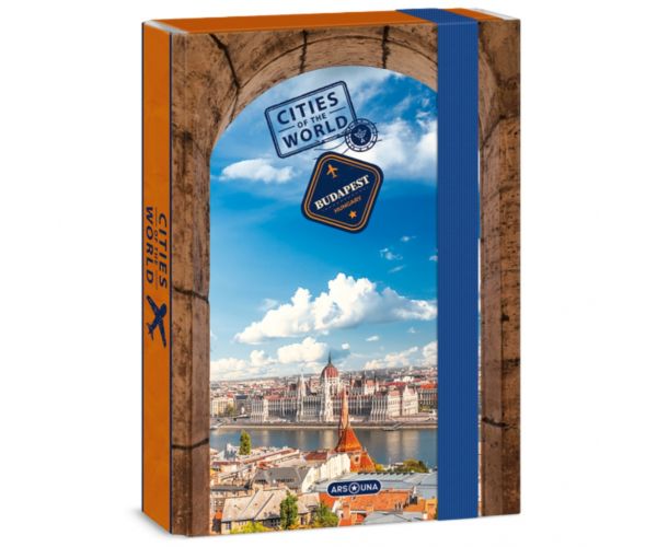 Ars Una: Cities - Budimpešta mapa A5 debljinom 4 cm
