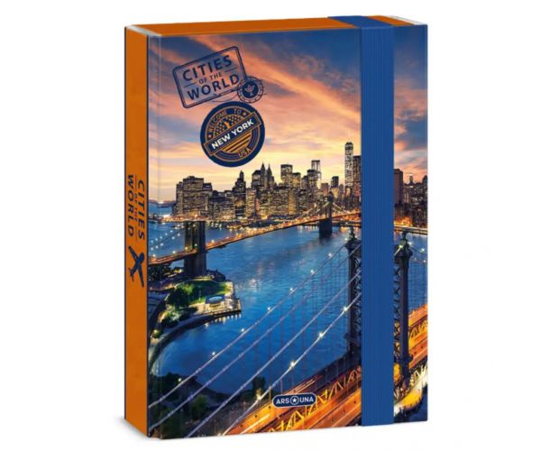 Ars Una: Cities - New York A5 mapa debljine 4 cm