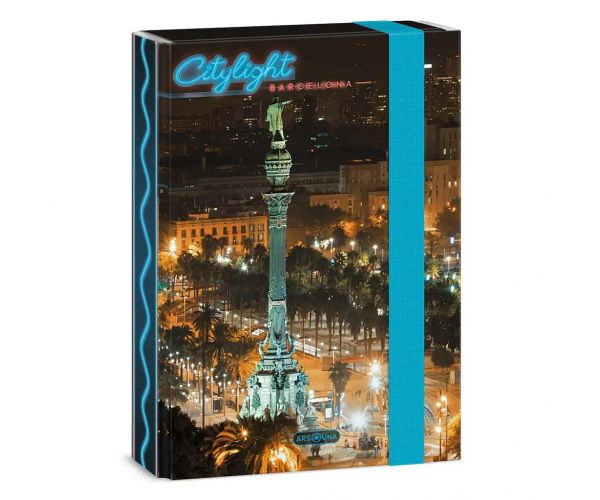 Ars Una: City Light Barcelona A/5 füzetbox