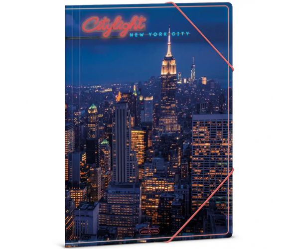 Ars Una: Citylight New York A/4 gumis dosszié