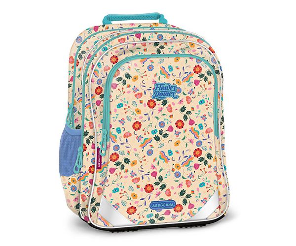 Ars Una: Flower Power Ergo-fit školska torba, ruksak