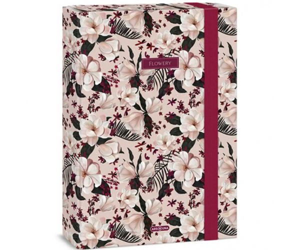 Ars Una: Flowery Pink A/4 füzetbox