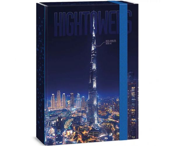 Ars Una: Hightower Burj Khalifa A/4 füzetbox