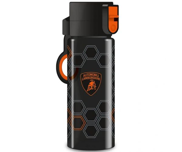 Ars Una: Lamborghini fekete-narancssárga BPA mentes kulacs 475ml