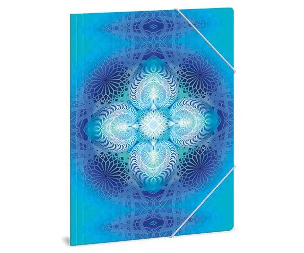 Ars Una: Mandala Blue Hope gumeni dosje A/4