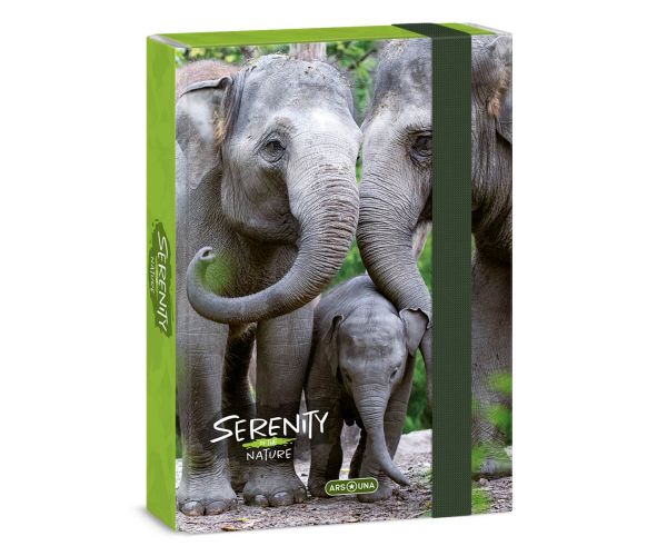 Ars Una: Mapa za bilježnice Serenity Elephant A5