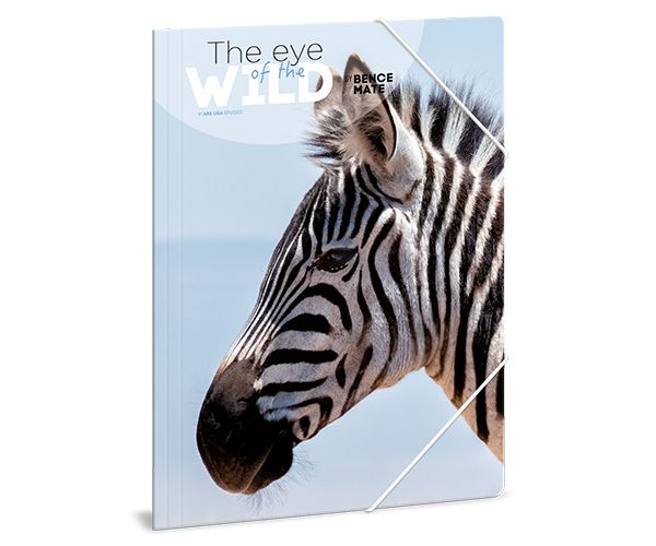 Ars Una: Mate Bence The Eyes of the Wild - Zebra A/4 gumena mapa