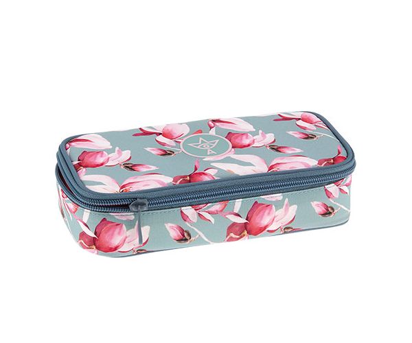 Ars Una: Rosy Magnolia zaobljena pernica za tinejdžere 21 cm