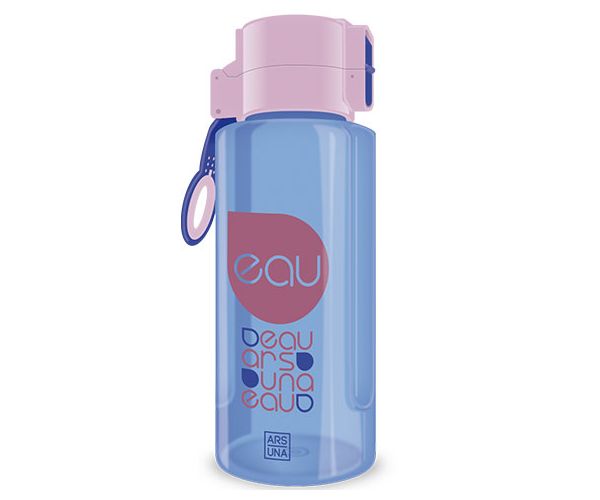 Ars Una: Ružičasto, plava boca bez BPA 650ml