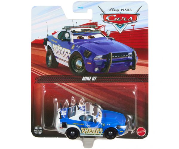Verdák 3: Mike 07 karakter kisautó 1/55 - Mattel